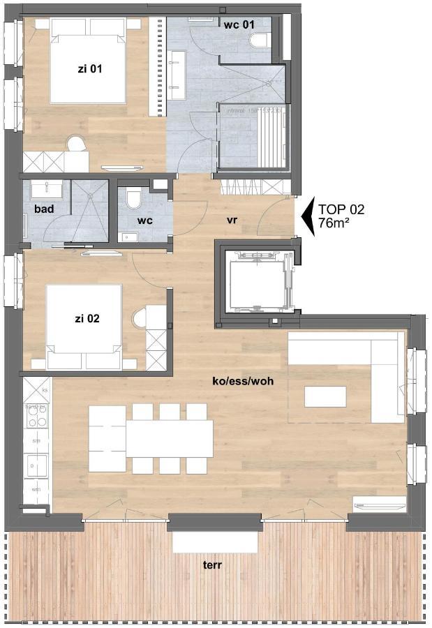Apartmenthaus A24 Schruns ภายนอก รูปภาพ